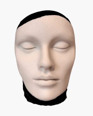 P-3D Skin Face Starter Kit – Viso realistico in silicone per pratica trucco permanente e tattoo viso