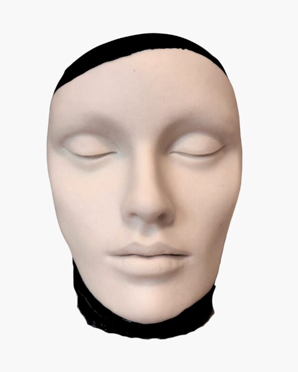 The Foolish Butcher Tattoo Practice Skin (4) P-3D Skin Face Starter Kit – Viso realistico in silicone per pratica trucco permanente e tattoo viso